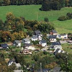 Blick auf die Wohnbebauung im Stadtteil Wildenau