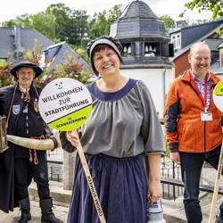 Stadtführer laden zum Rundgang