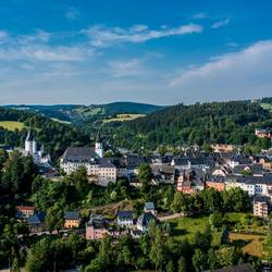 Luftbild Schwarzenberg