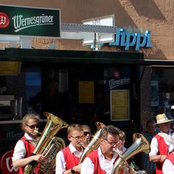 Springbrunnenbereich zum Altstadtfest © Dirk Rückschloß - pixore Anzeige Altstadt- und Edelweißfest 2022