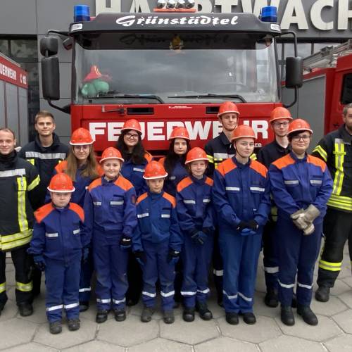 Jugendfeuerwehr Grünstädtel © Freiwillige Feuerwehr Schwarzenberg