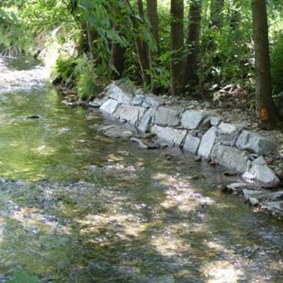 Pöhlwasser 1. Bauabschnitt nach Baumaßnahme (Foto: Stadtverwaltung)