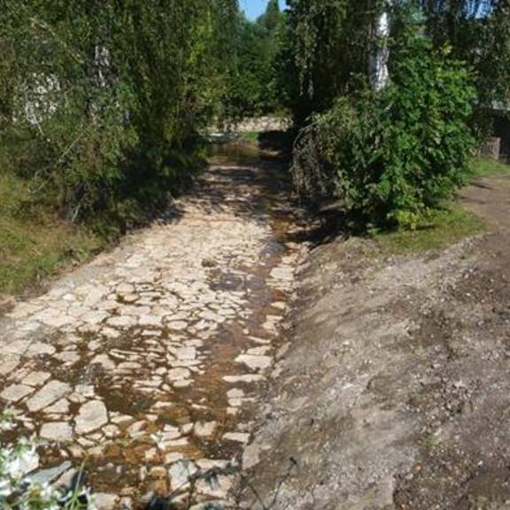 Pöhlwasser 8. Bauabschnitt nach Baumaßnahme (Foto: Stadtverwaltung)