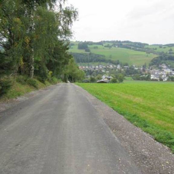 Zum Hahnel nach der Baumaßnahme (Foto: Stadtverwaltung)