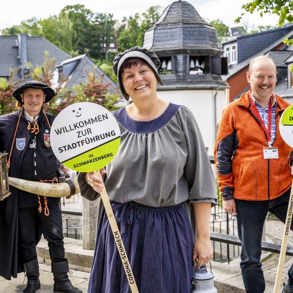 Stadtführer laden zum Rundgang