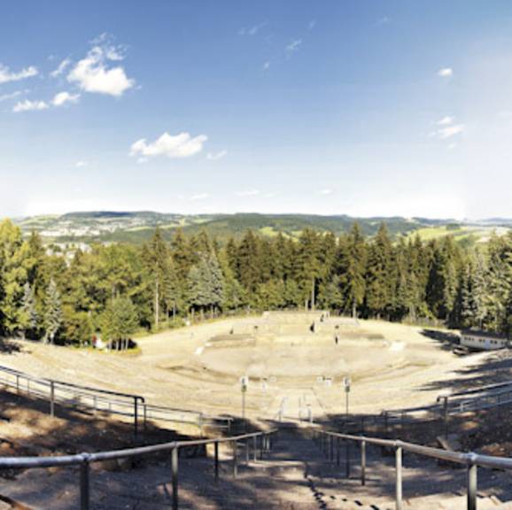 Waldbühne Panorama Baudenkmal